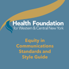 Equity in Communications Standards and Style Guide - Health Foundation ...