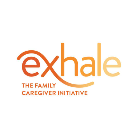 Logo reading "Exhale, the Family Caregiver Initiative"
